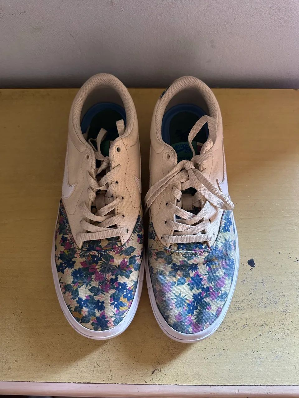 tênis nike sb charge floral 42 com caixa  - Foto 2
