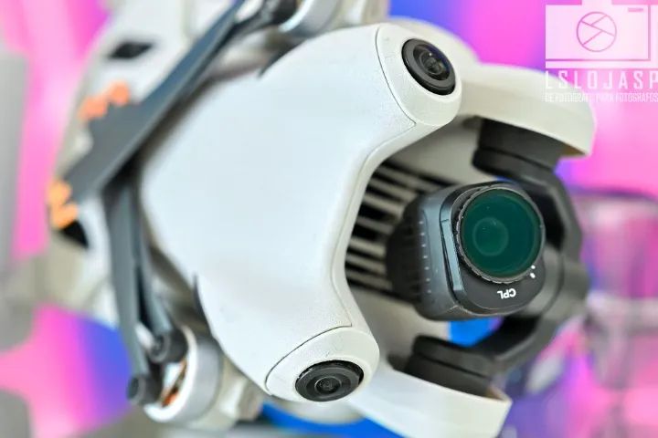 (Detalhe) Drone DJI Mini 4 PRO 4K HDR 60fps (Aeronave + Bateria)) - Foto 4