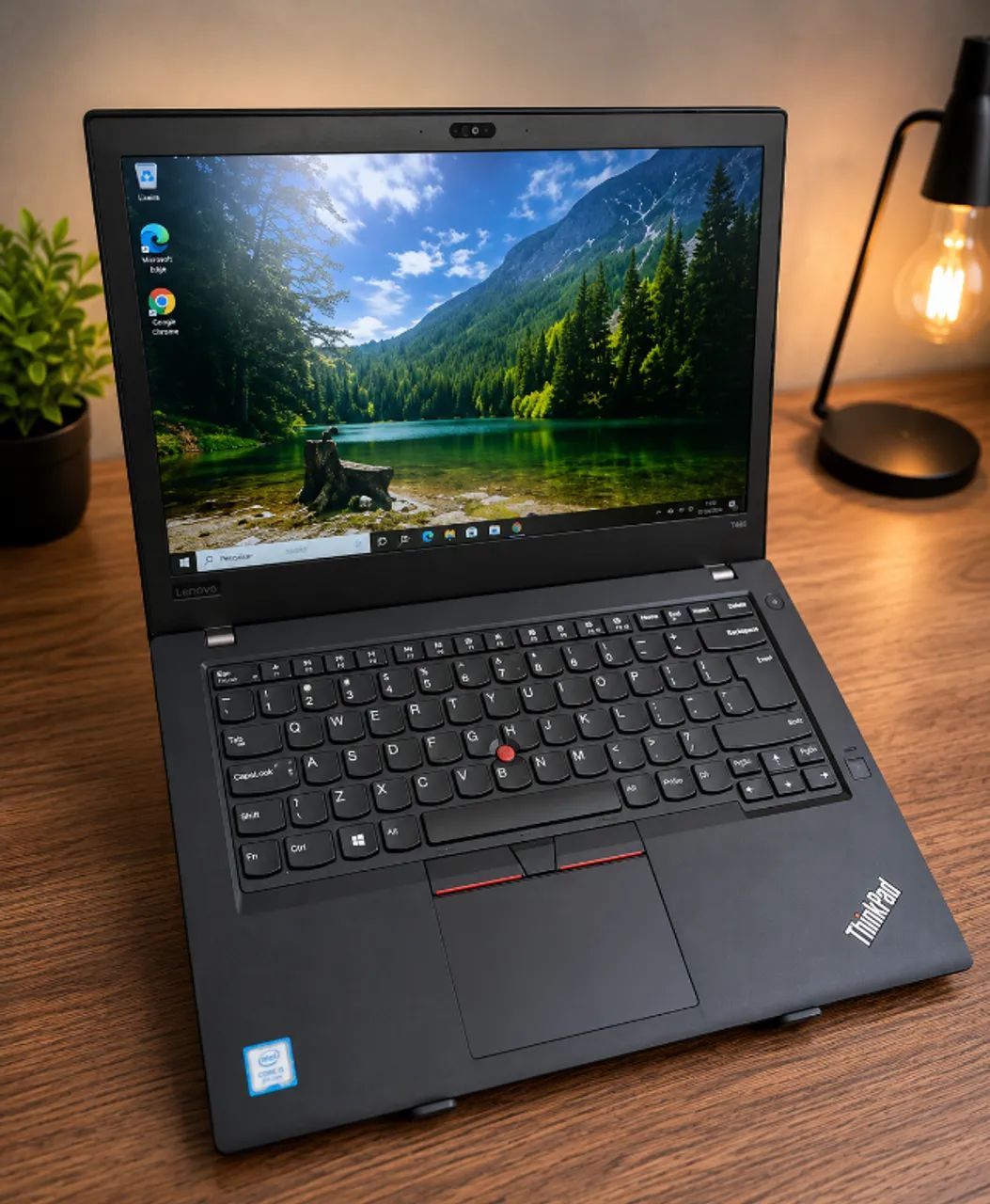 Lenovo ThinkPad T480 i5 8ª | 16GB RAM | SSD 256GB | Full HD |Bateria Dupla + Maleta brinde - Foto 2