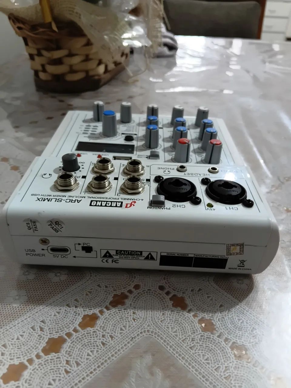 Mesa Arcano Slimix 4 canais! Só R$250 - Foto 3