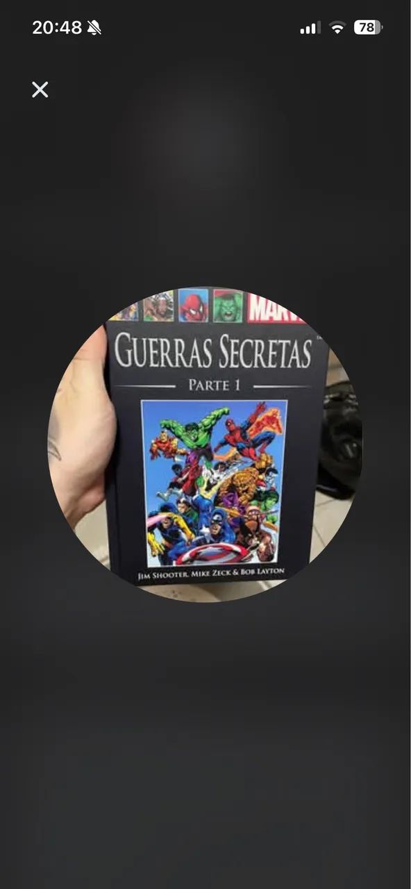 HQs Guerra Secreta 1 e 2