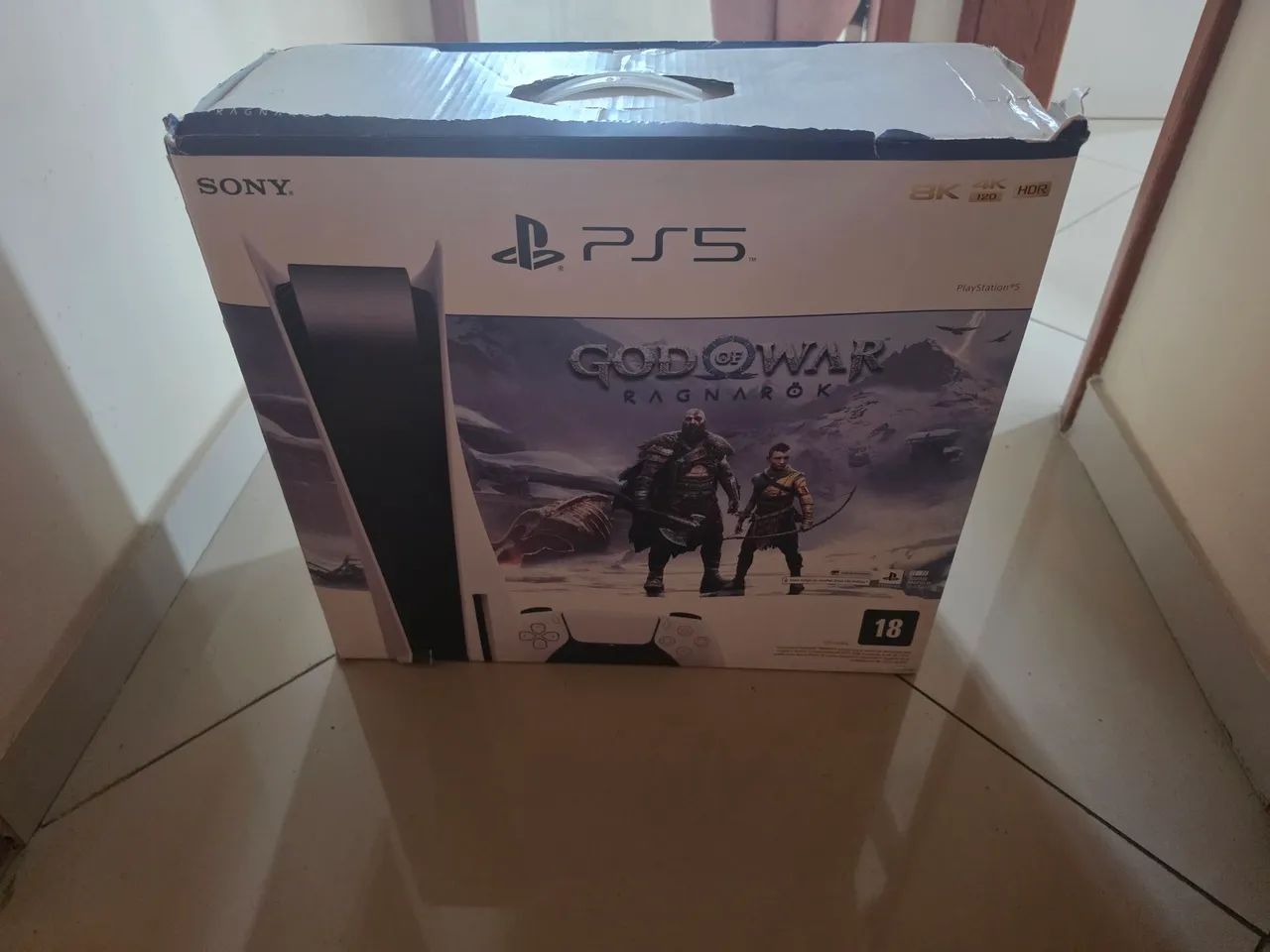 Playstation 5 Fat Só A Caixa completa com berço