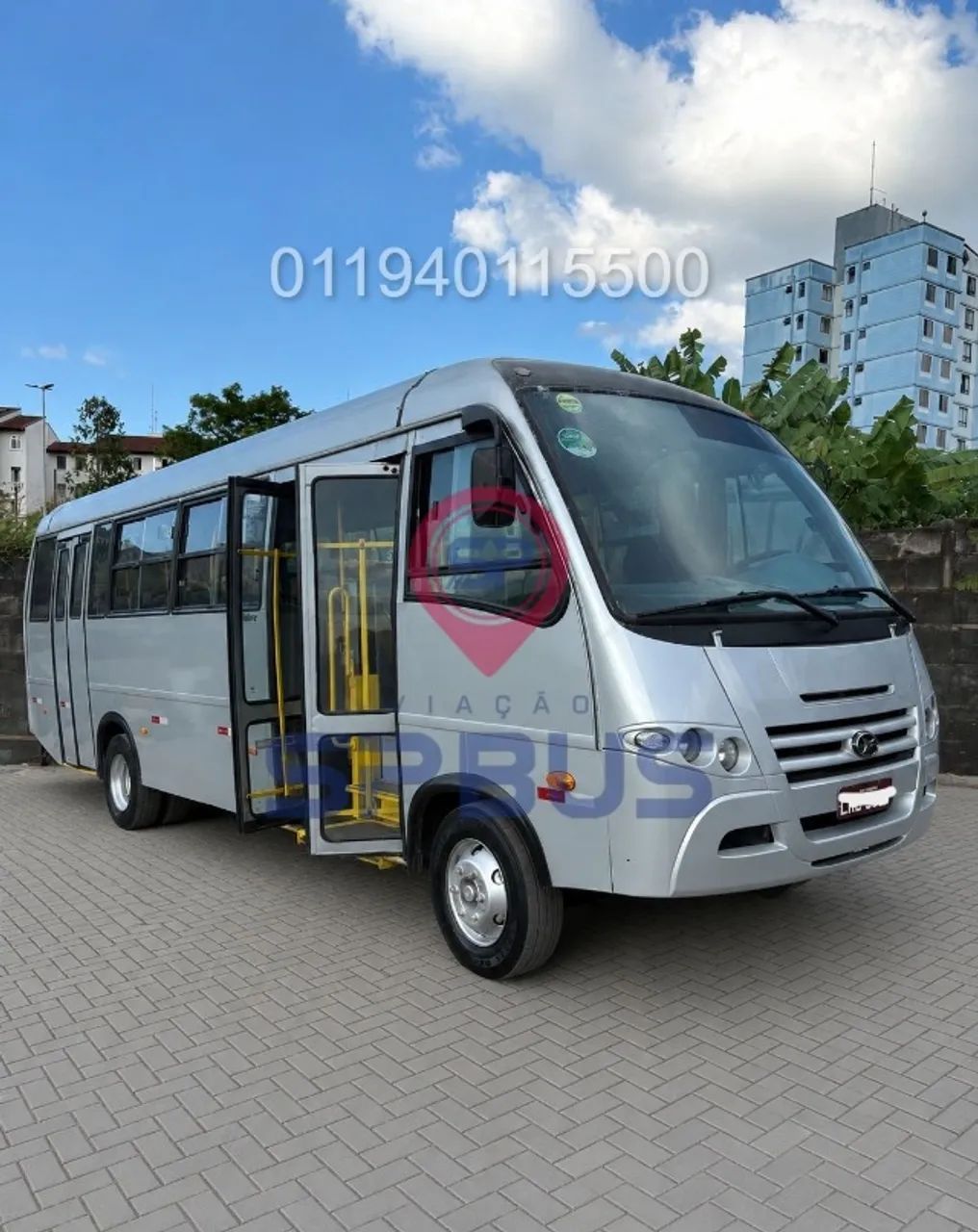 Micro Ônibus Marcopolo V8 Ano 2015 Cummins - Foto 2