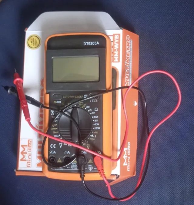 Multimetro Digital 20A DT9205A - Novo - Foto 3