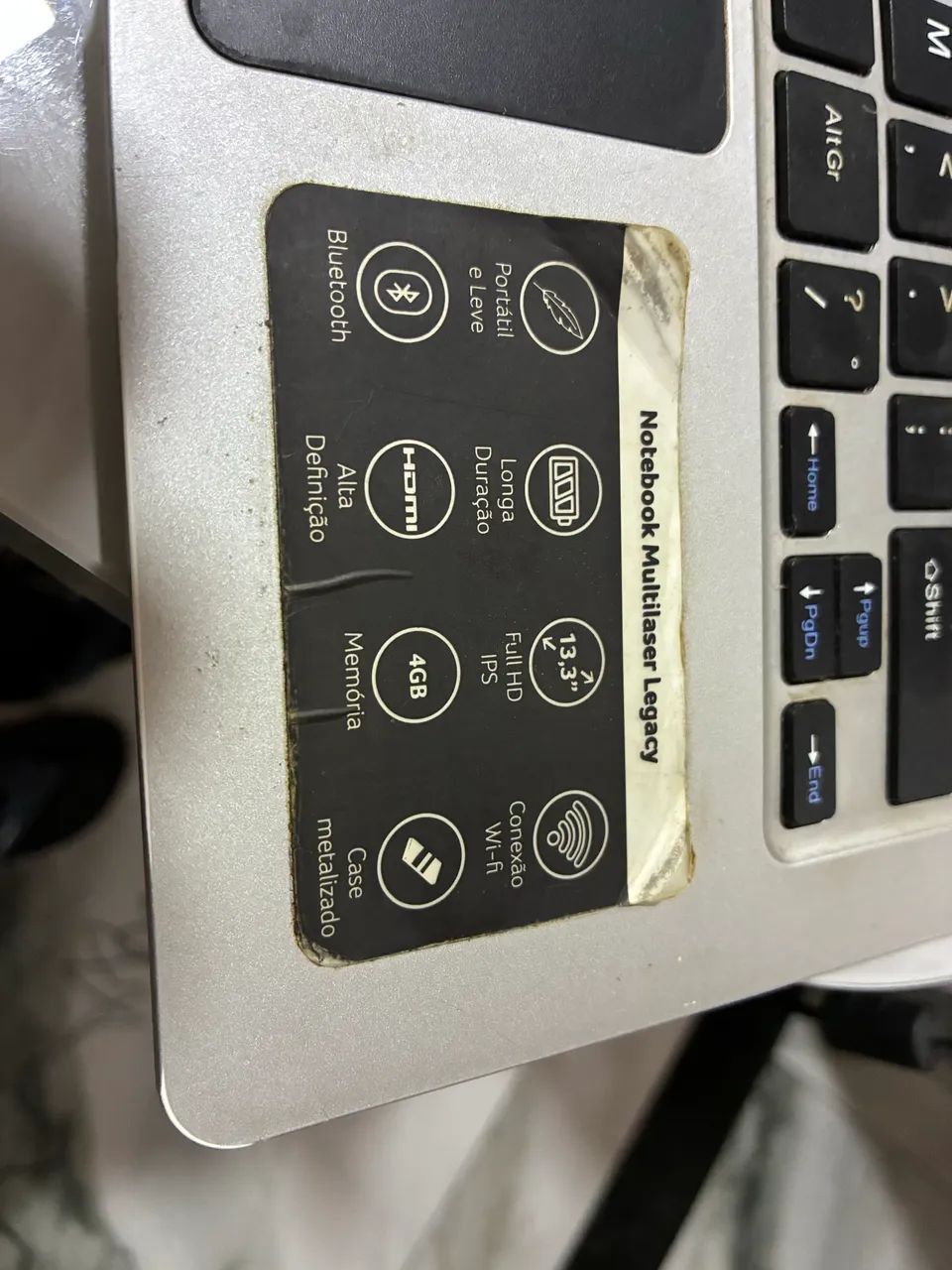 Notebook Multilaser Legacy    