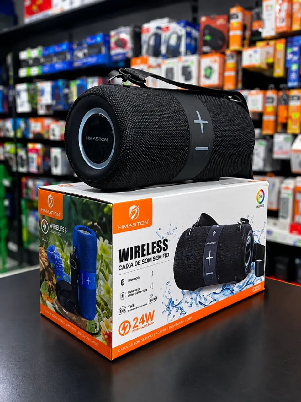 ? Caixa de Som HMASTON AM48 24W Bluetooth - Foto 2