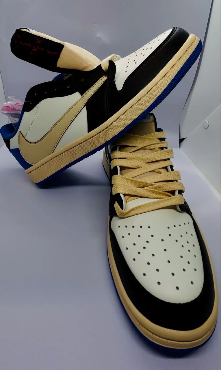 tênis nike air jordan 1 low travis scott - Foto 4
