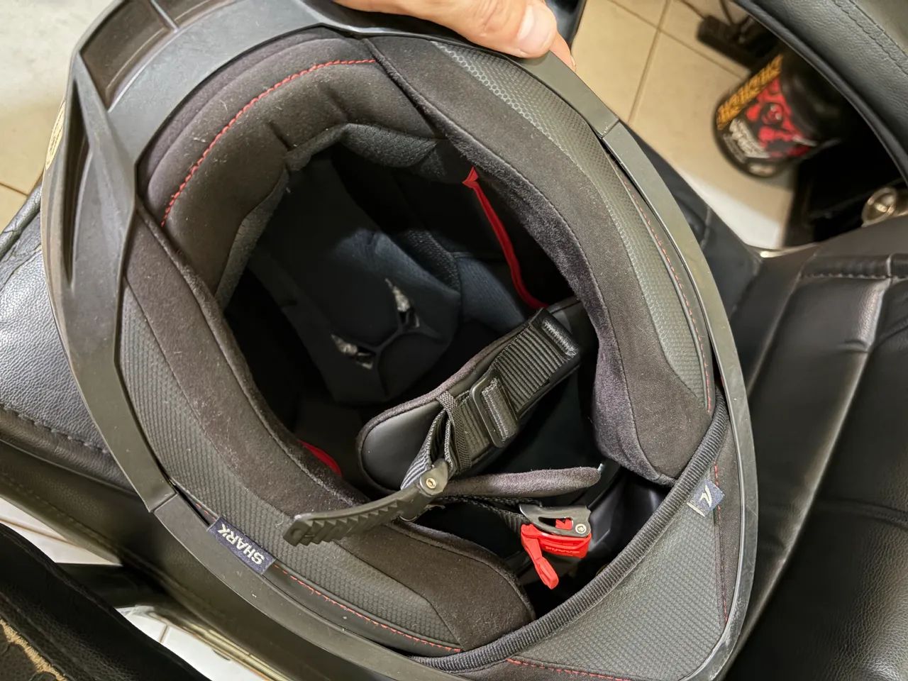Capacete Moto Shark D-Skawl 3 - Foto 3