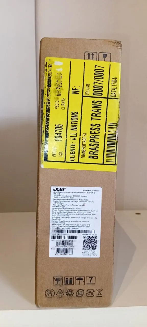 MONITOR ACER 15,6" PM1 SERIES PM161Q - Foto 3