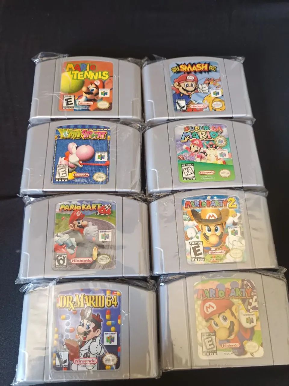 Combo Jogos Mario Nintendo 64