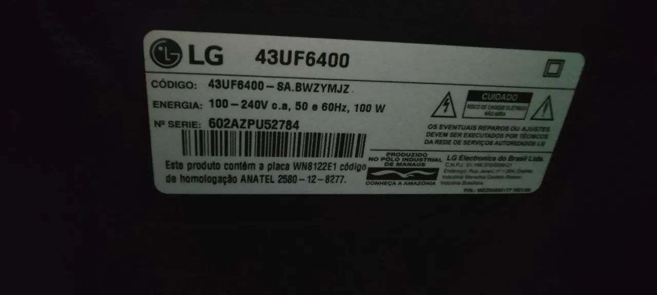 Tv LG smart 43 polegadas  - Foto 2