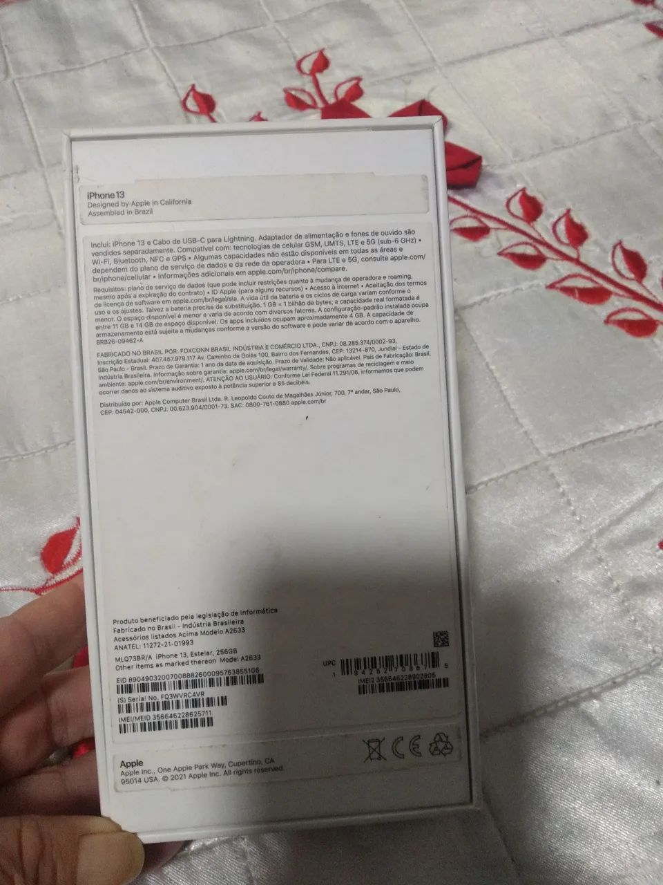 Caixa vazia iPhone 13 - Foto 4