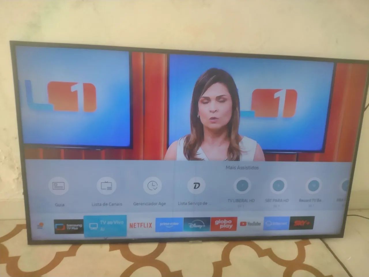 Smart tv 4k 50 polegadas Samsung 