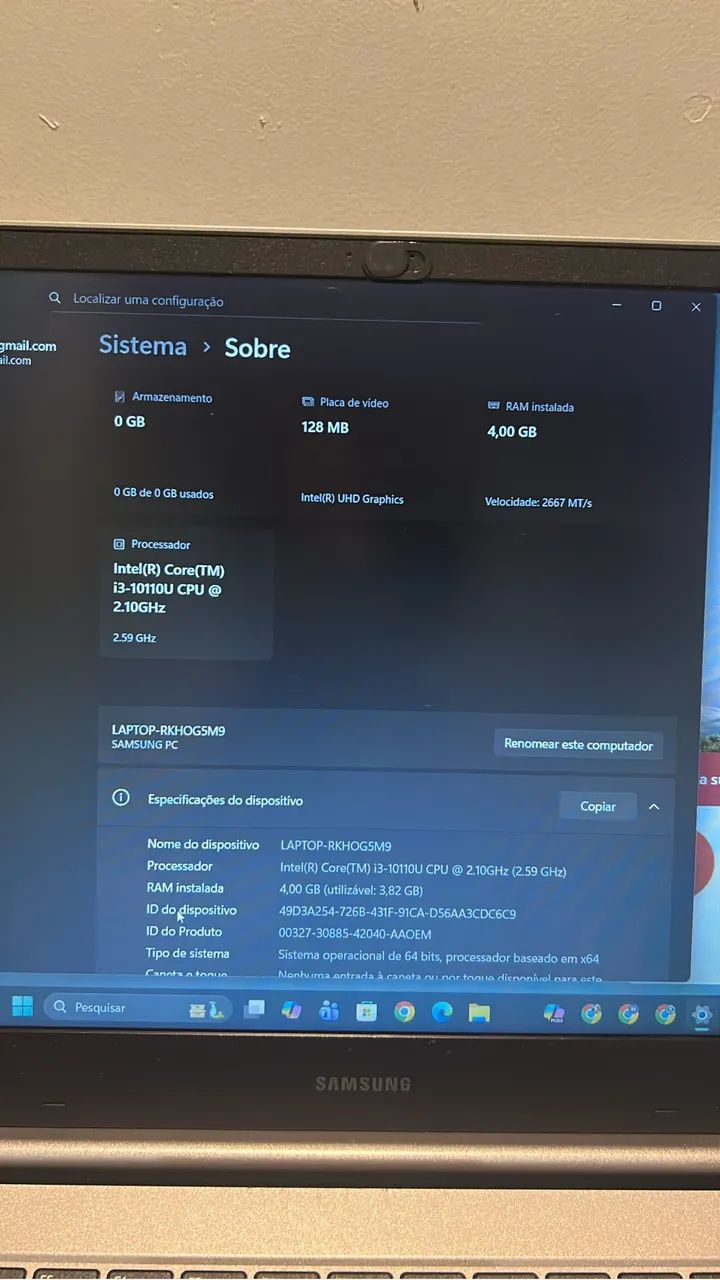 Notebook Samsung  - Foto 5