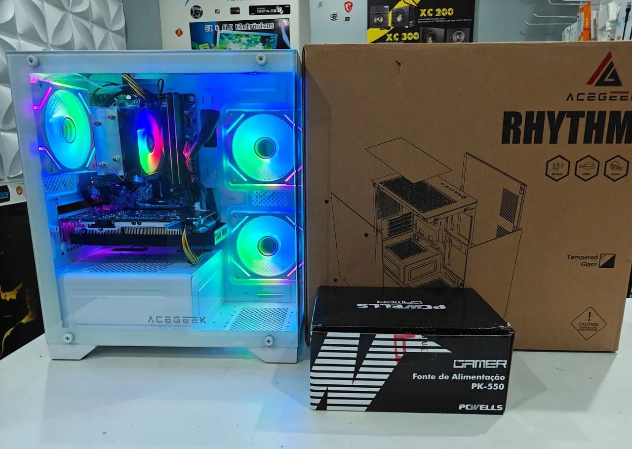 Cpu gamer i3 8350k + rx 580 8g