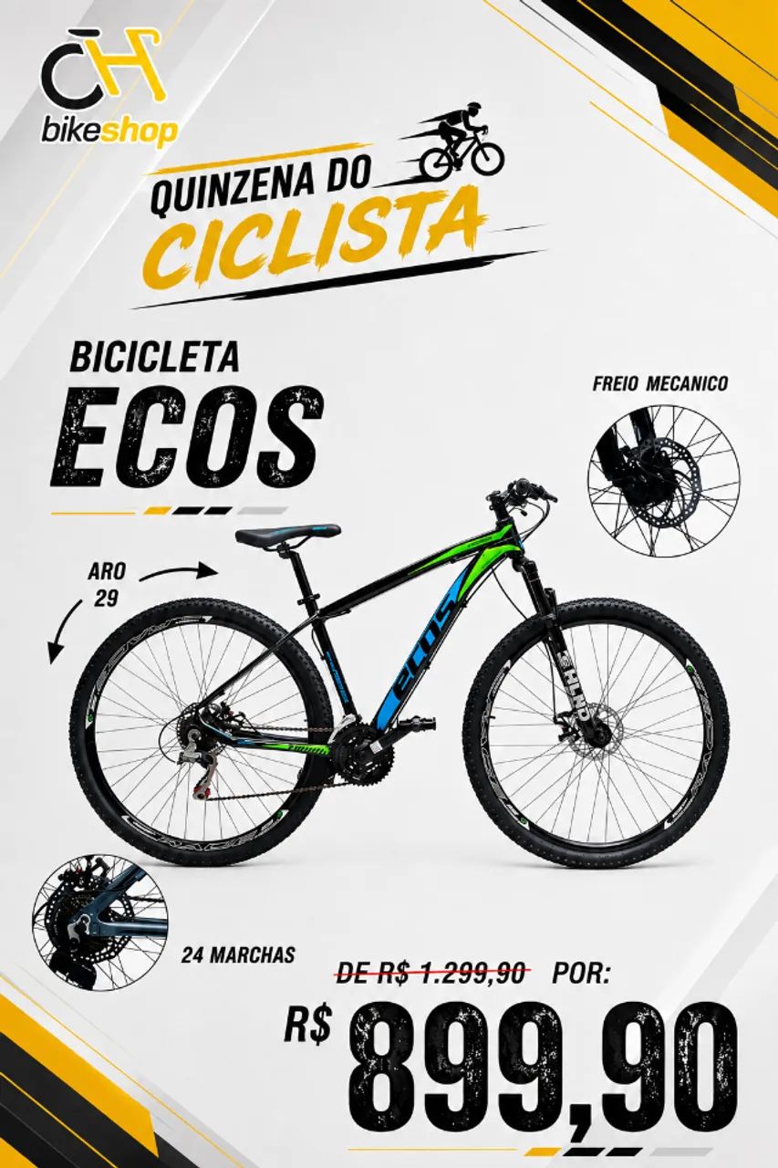BICICLETA "ECOS" ARO 29 - Foto 3
