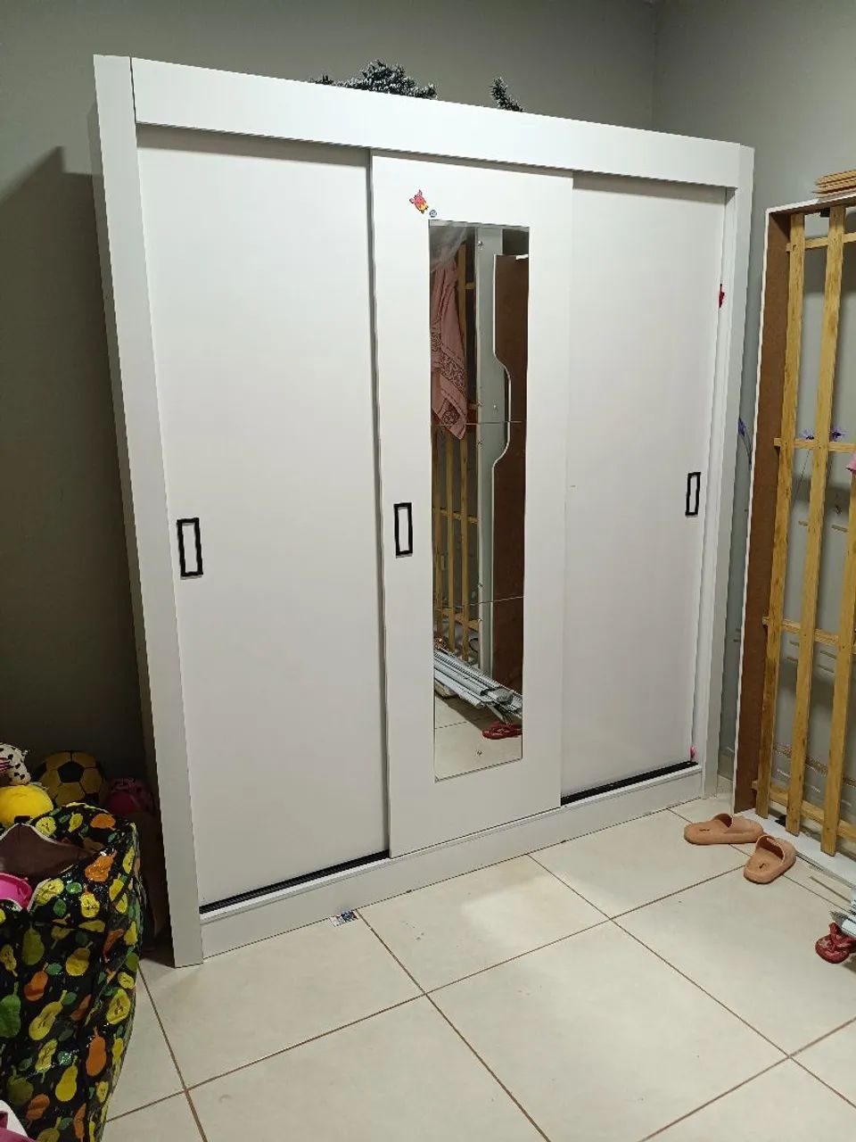 OPORTUNIDADE] Guarda-Roupa com Espelho + Bicama Solteiro - Foto 2
