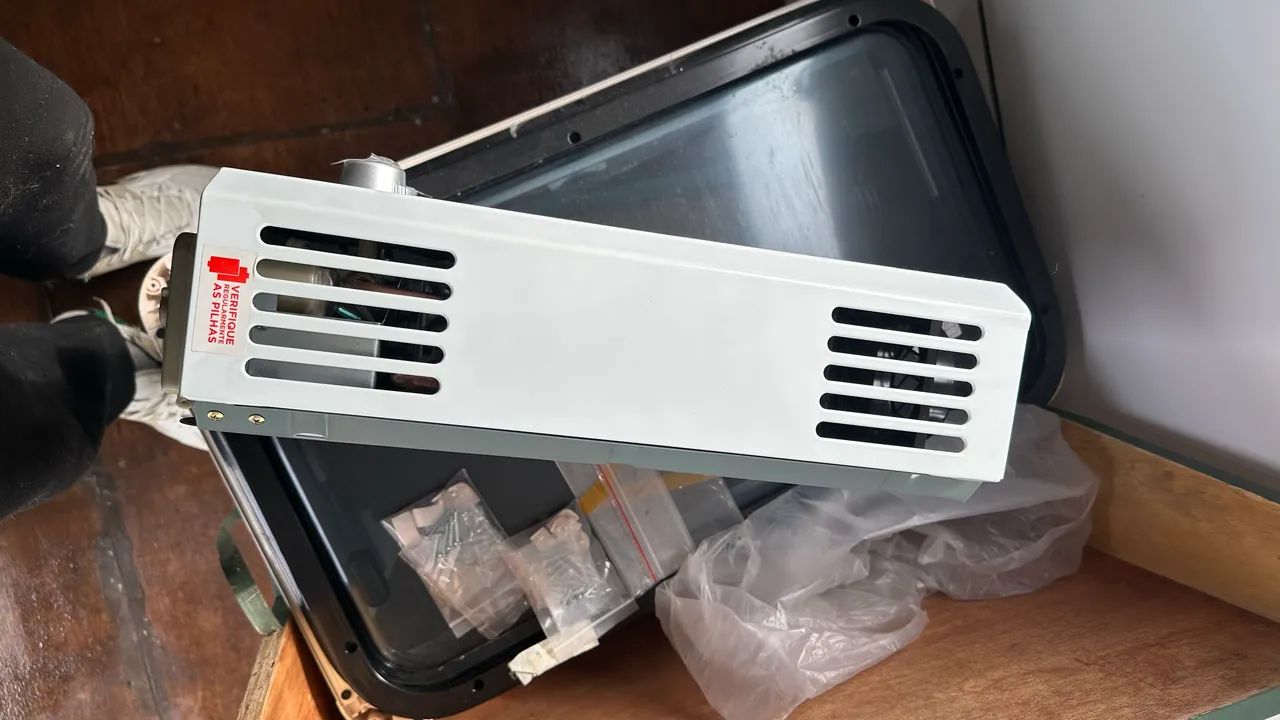 AQUECEDOR A GÁS 7LITROS KOMECO SLIM - Foto 4