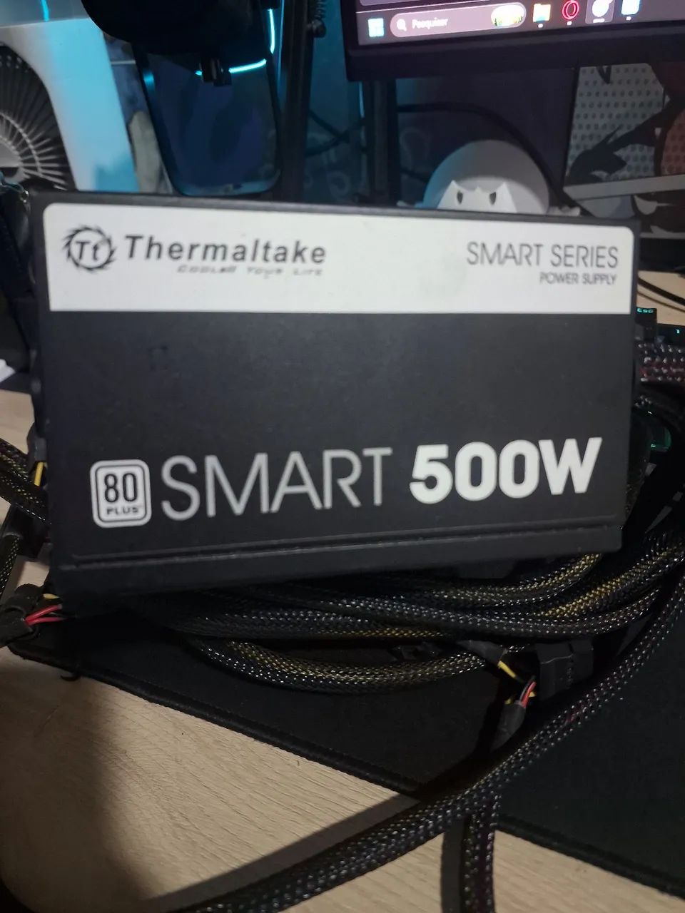 Fonte thermaltake 500 w real funcionando