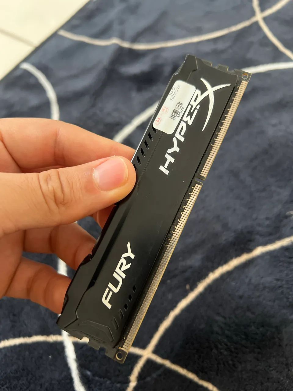 Memória RAM HyperX Fury 4GB DDR3 1600MHz Kingston