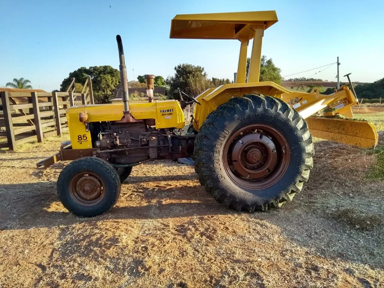 Trator Valmet 85 id  - Foto 2