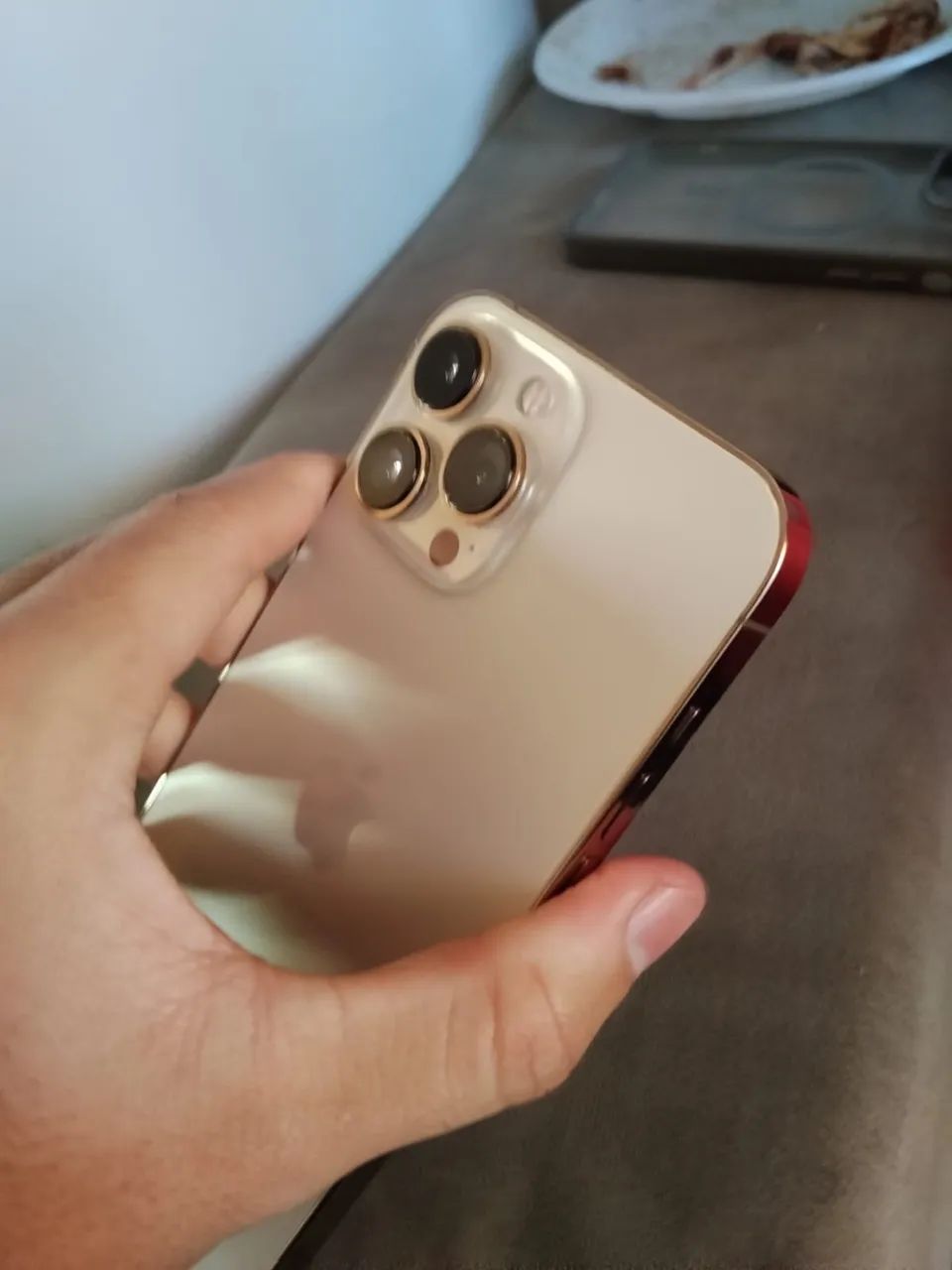 Iphone 13 pro max gold - Foto 3
