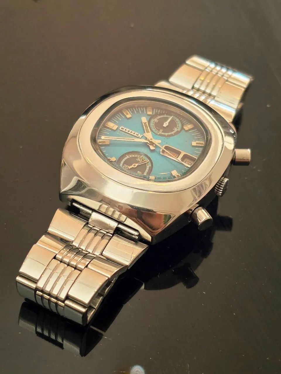 Relógio Cronógrafo Citizen Automático Masculino Raro Modelo