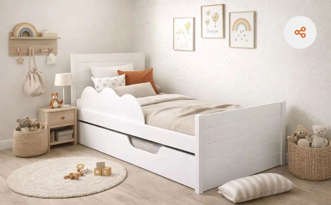Cama com bicama (nuvem lateral)  - Foto 3