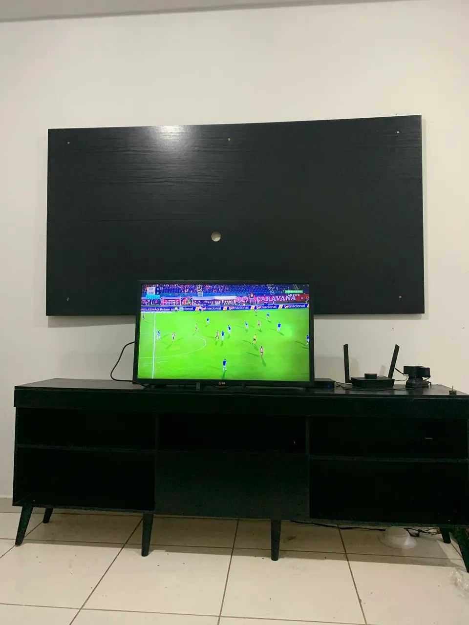 Rack e painel 
