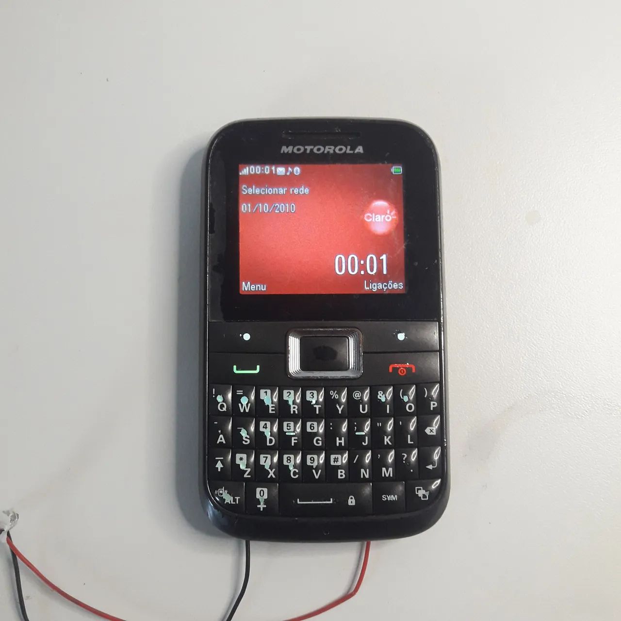 Celular Motorola EX-108 - Sem Bateria