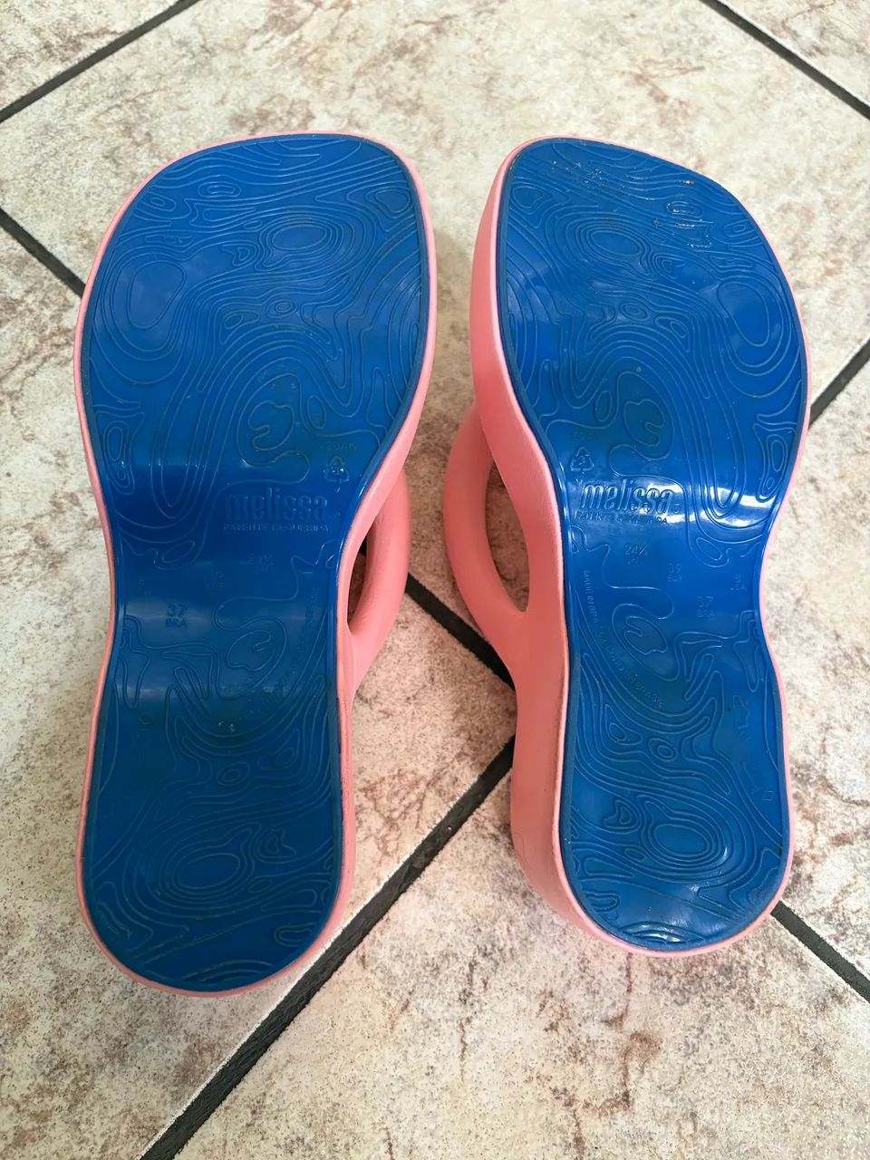 Sandália Melissa Free Platform rosa 37 - Hello Melissa - Foto 4
