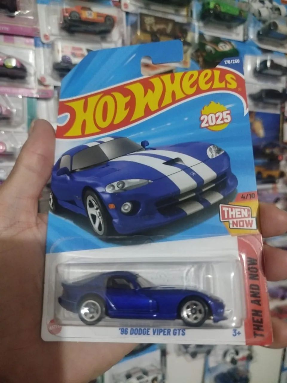 HOT WHEELS '96 DODGE VIPER GTS 1:64