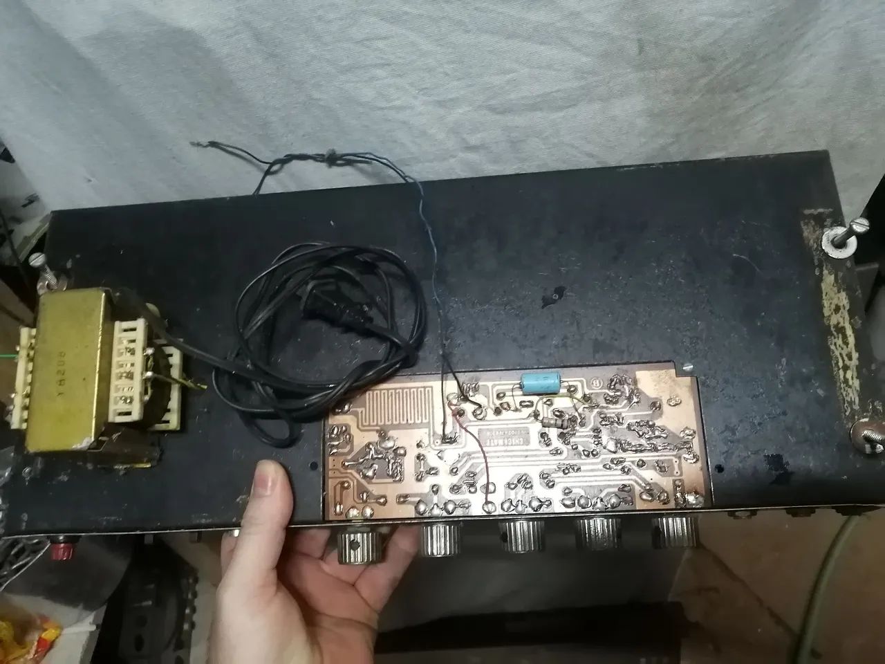 Amplificador antigo pra conserto!  - Foto 2