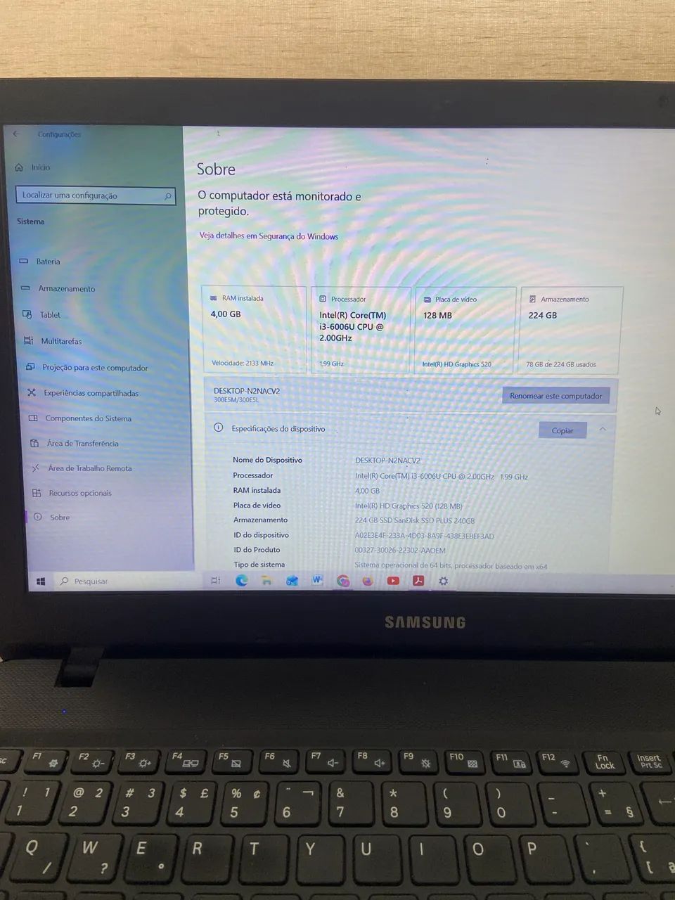 Notebook Samsung  - Foto 3