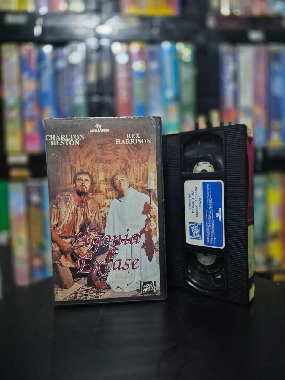 Vhs Agonia e Êxtase com Charton Heston e  Rex Harrison Legendado  - Foto 3
