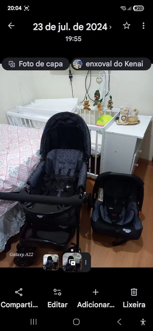 Carrinho de bebê 