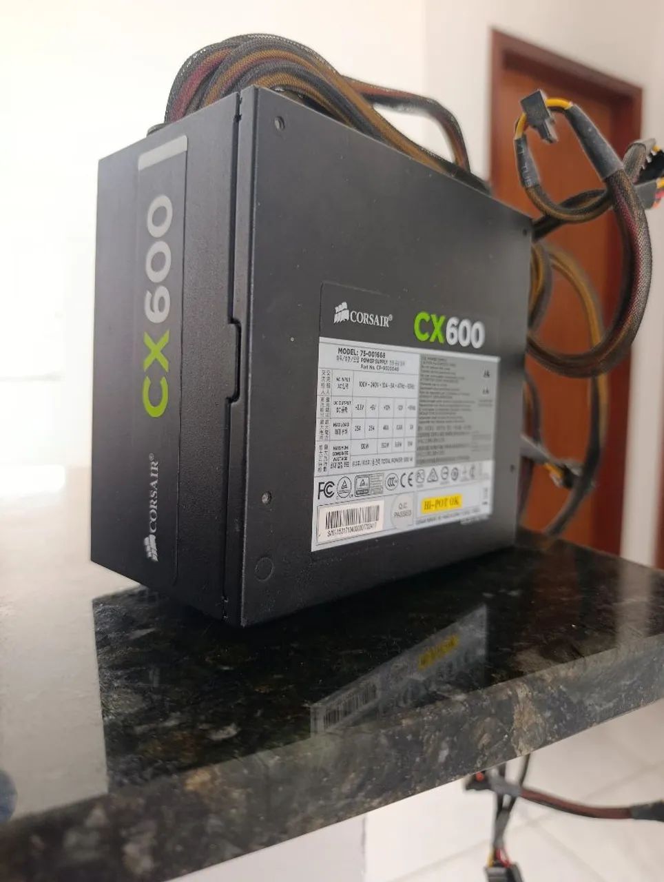 Troco Fonte Corsair 600W