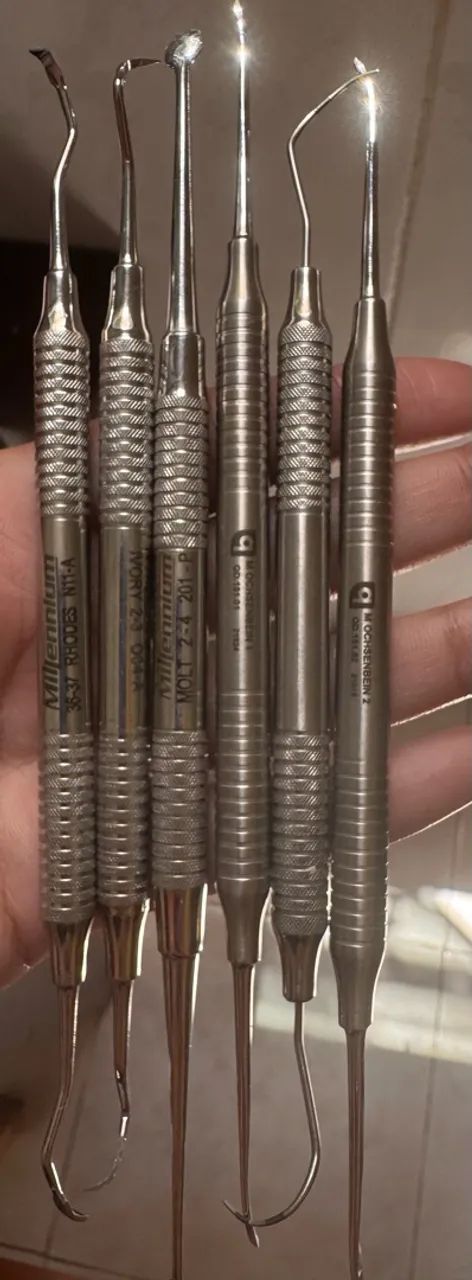 Kit instrumentais periodontal  - Foto 3