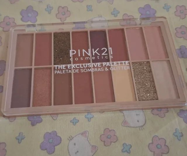 paleta de sombras pink21 the exclusive palette