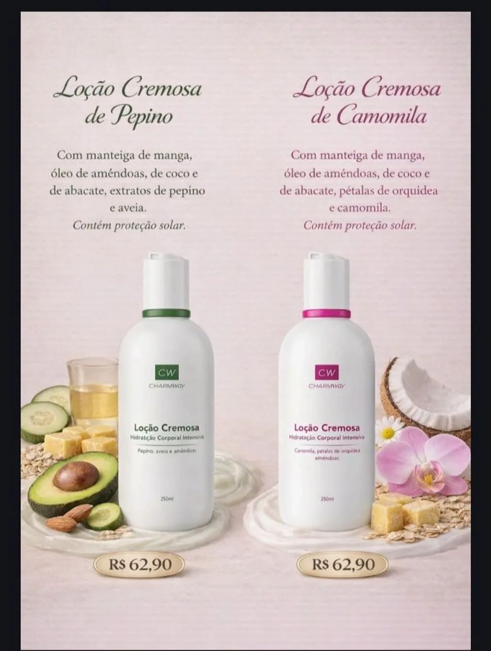 LOÇÃ P. CORPO (C/ PROTEÇÃO SOLAR) - Foto 2