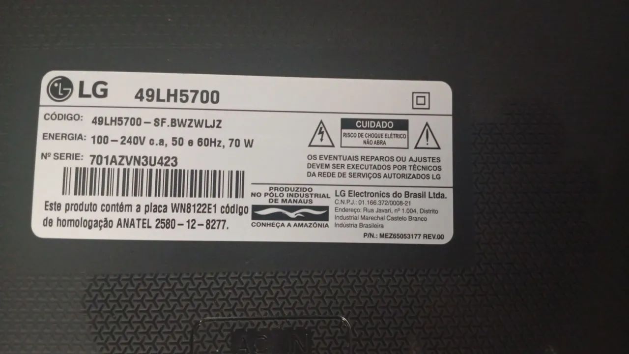 Tv LG de 49 polegadas  - Foto 5
