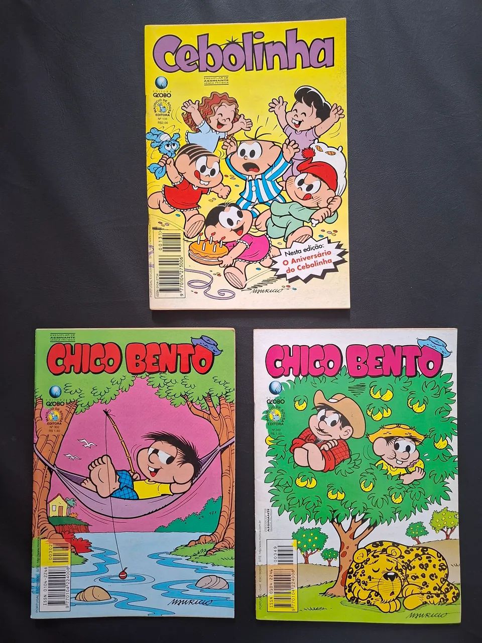 Chico Bento e cebolinha
