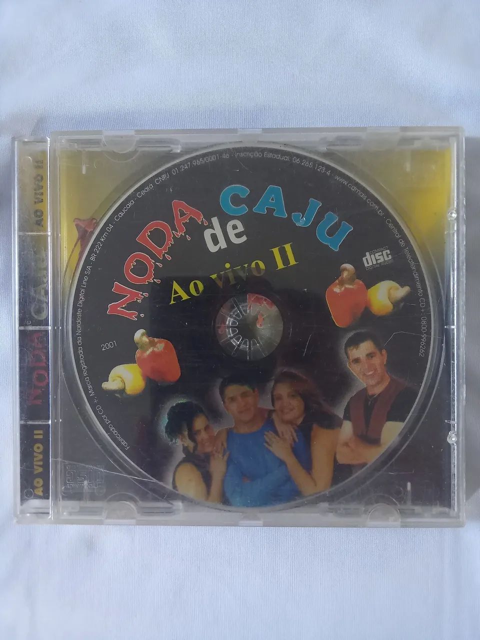 Cd noda de caju ao vivo 2