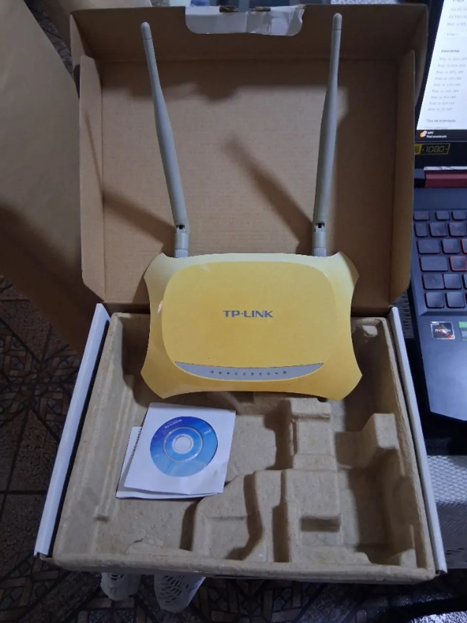 Roteador TP-LINK TL-MR3420 - Foto 3