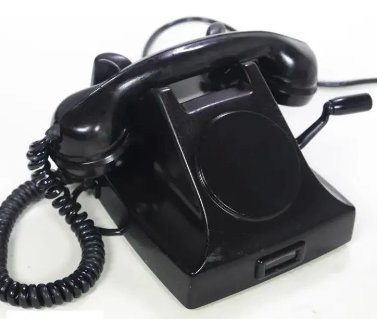 Telefone antigo a manivela - Foto 4