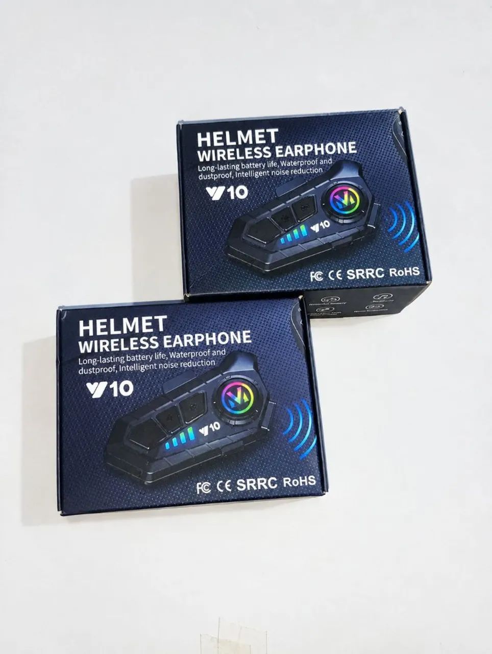 FONE BLUETOOTH PARA CAPACETE - V10 ENTREGA GRÁTIS  - Foto 4