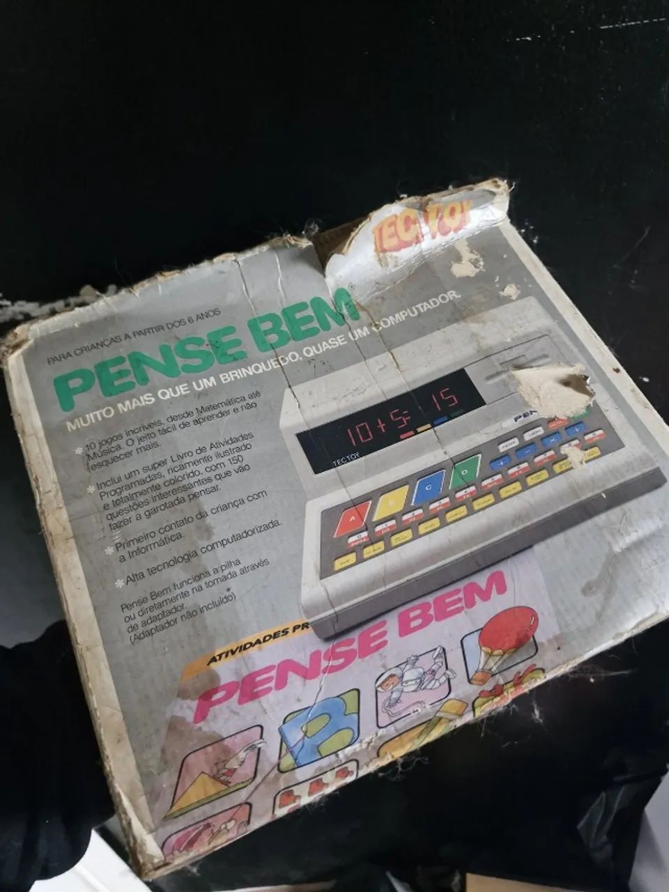 TecToy Pense Bem Anos 80 - Brinquedo Eletrônico Retrô na Caixa - Foto 2