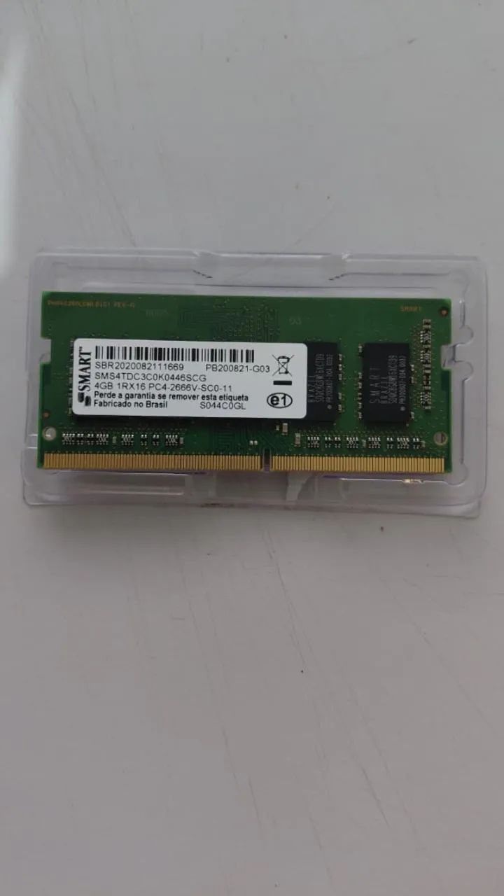 Memória RAM para notebook 4GB DDR3 2666MHz  - Foto 2