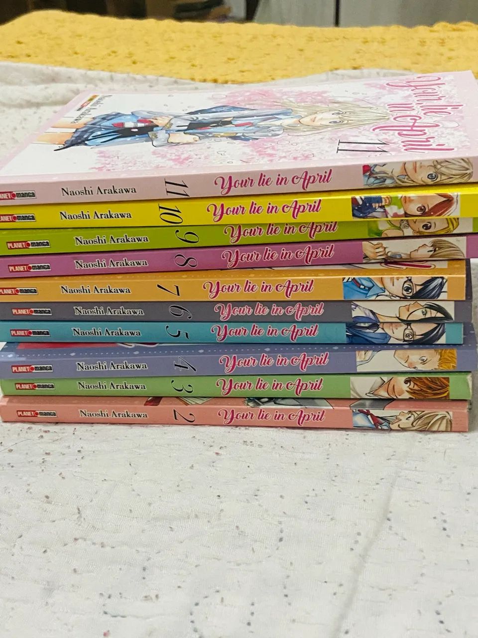 Mangá your lie in April 