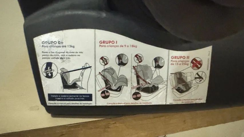 Cadeirinha Burigotto Matrix Evolution K até 25kg - Excelente Estado - Foto 4